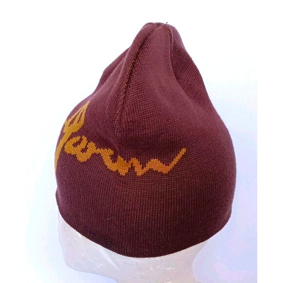 Phat Farm Beanie Burgundy Red Adult Unisex Embroidered - Picture 4 of 6
